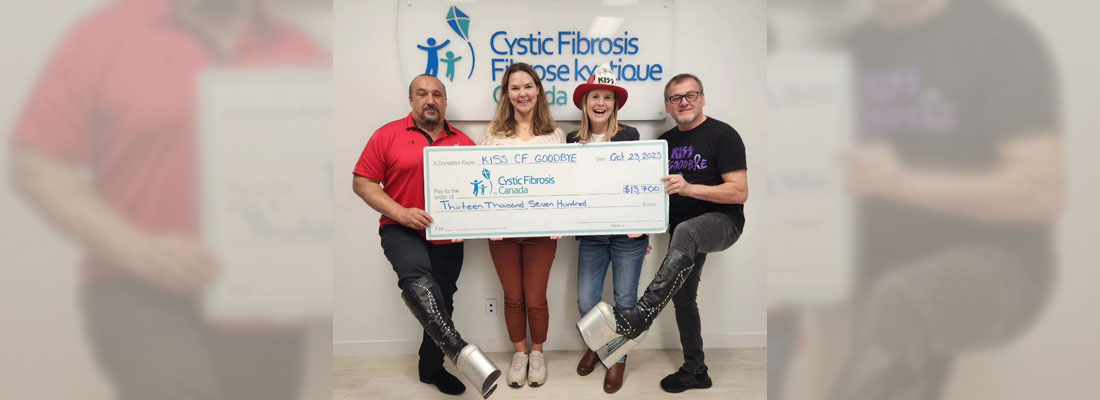 Kiss CF Goodbye 9 Donation